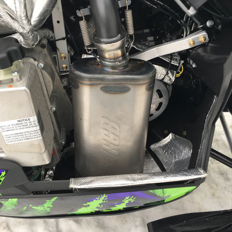 2014-2023 Arctic Cat 6000 C-TEC2 / Apha One / Riot 6000 Quiet Muffler - Image 3