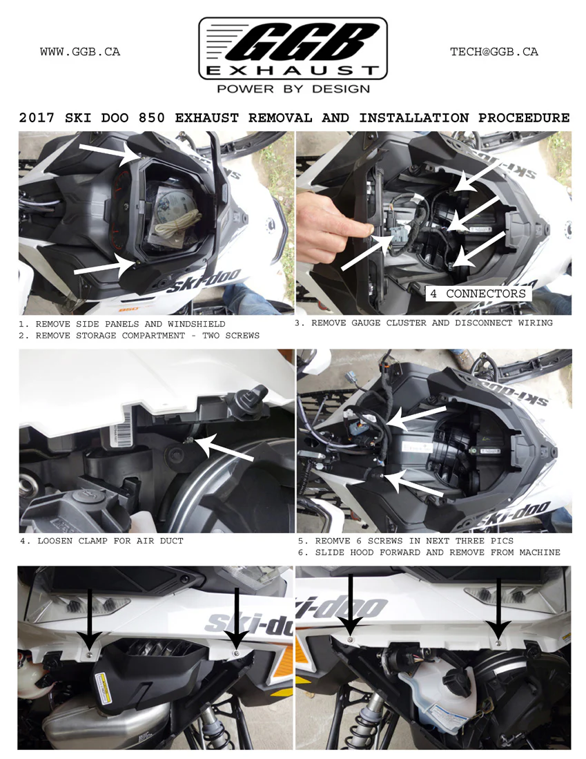2017-2023 Ski-Doo Gen 4 850 E-TEC Quiet Muffler - Image 5