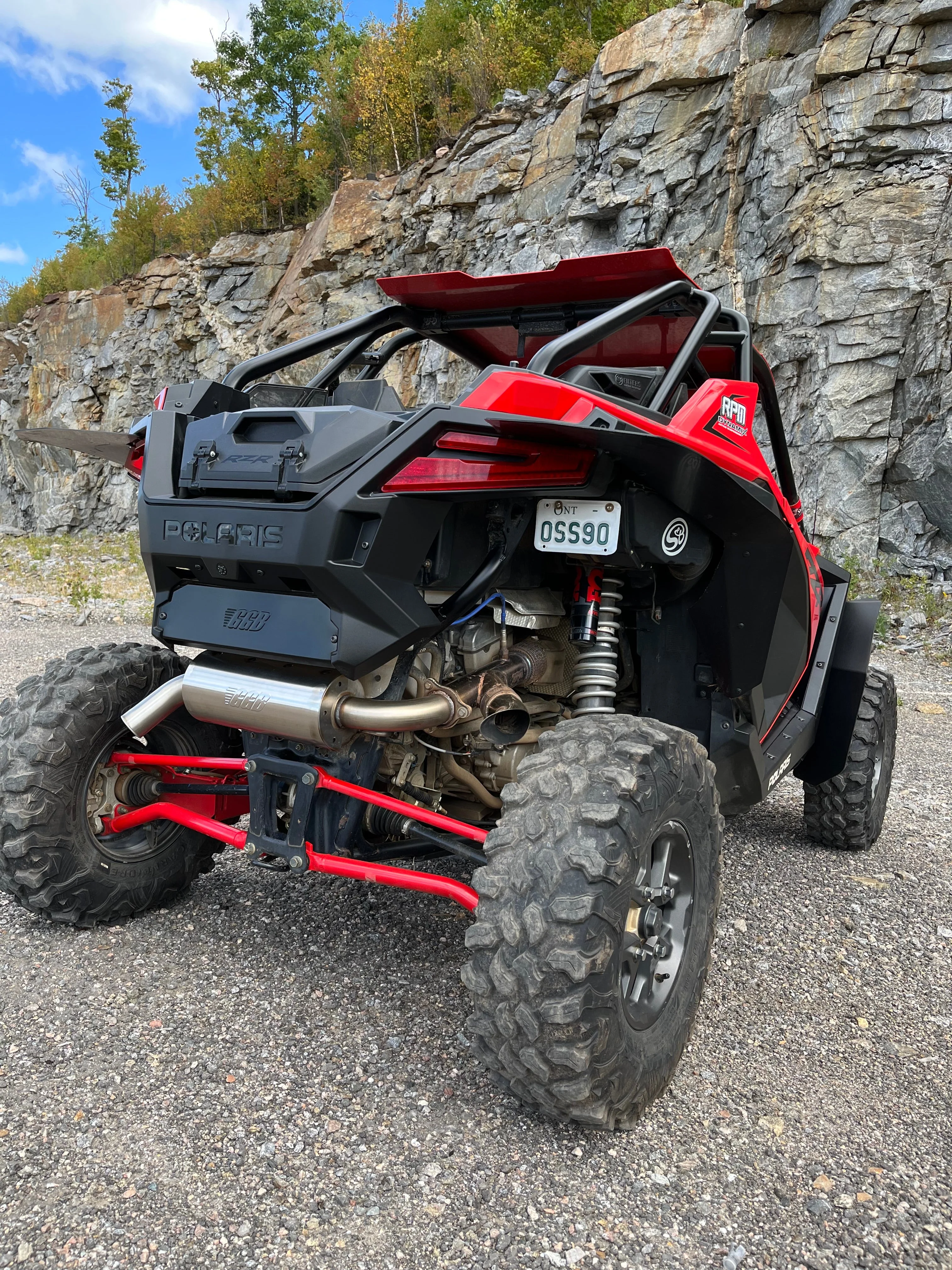 2020-2025 Polaris RZR Pro XP/XP4 Turbo Sport Muffler - Image 13