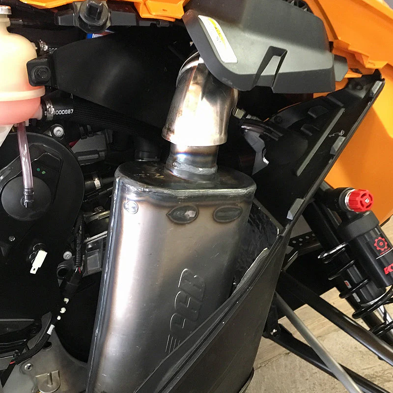 2019-2023 Ski-Doo Gen 4 600R E-TEC Quiet Muffler - Image 4