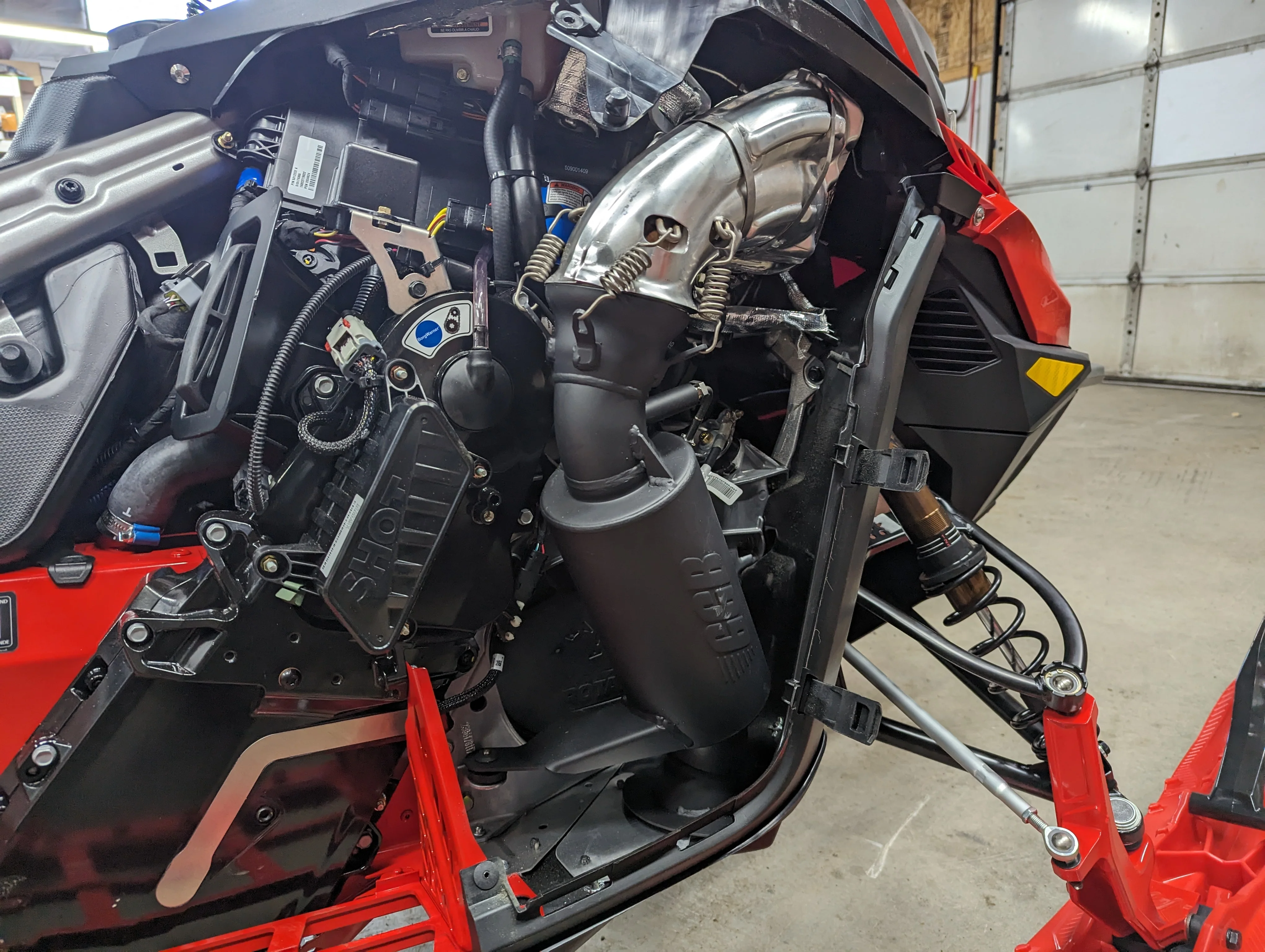 2023-2026 LYNX 850 E-TEC TURBO R Mountain Muffler - Image 5