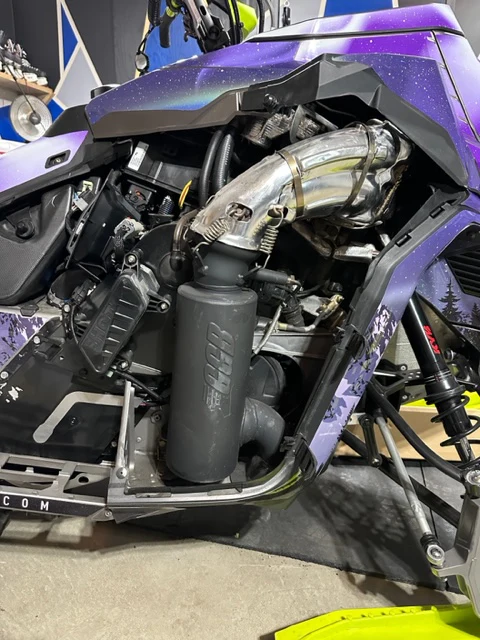 2023-2026 Ski-Doo 850 E-TEC Turbo R GEN 5/Summit X/Freeride Trail Muffler - Image 5
