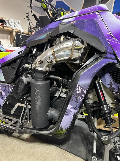 2023-2026 Ski-Doo 850 E-TEC Turbo R GEN 5/Summit X/Freeride Trail Muffler - Image 6