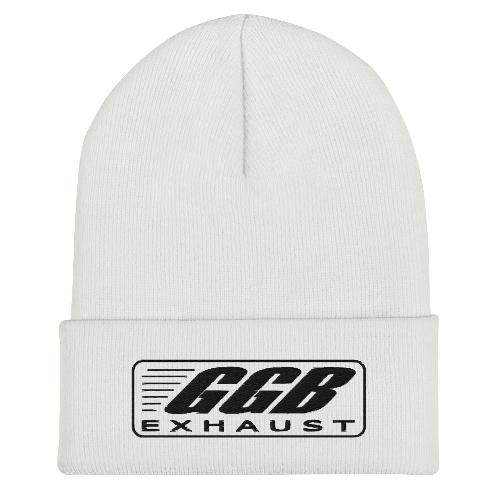 GGB Cuffed Beanie Black Logo - Image 4